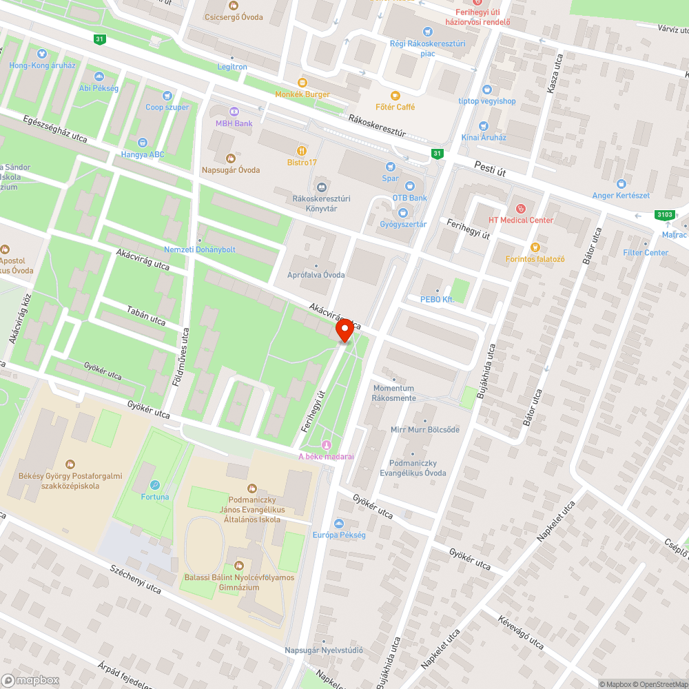 Kapaszkodót igénylő közterületi lépcső bejelentés helye