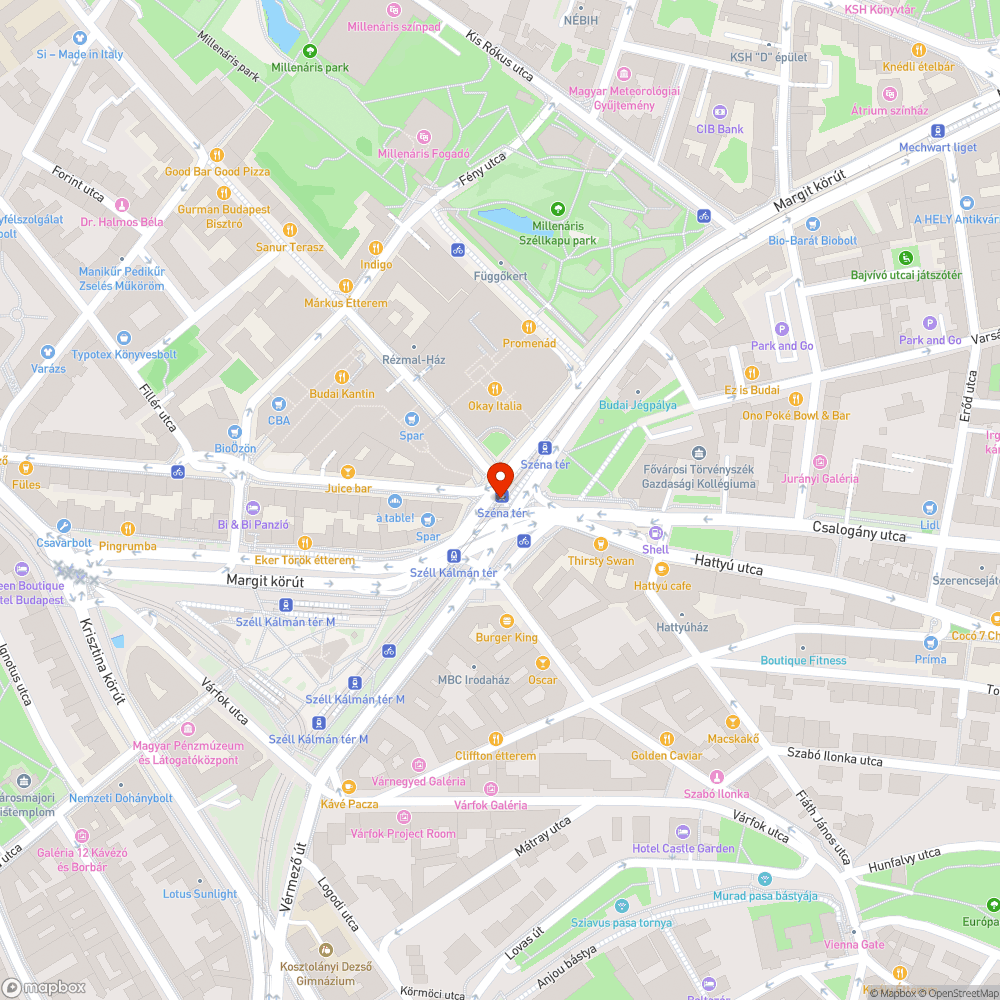 Autóinvázió a gyalogos, kerékpáros forgatagban bejelentés helye