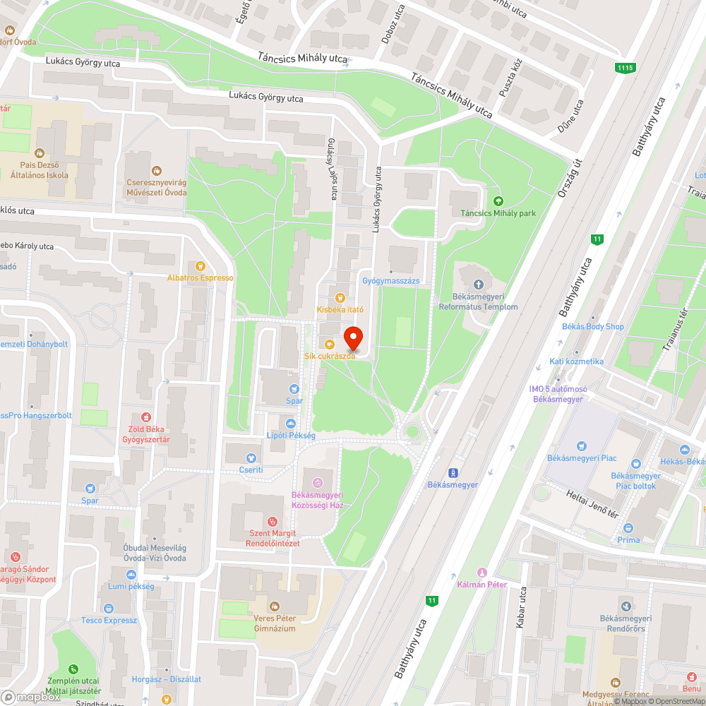 Megdőlt forgalomtechnikai pollerek 2.0 bejelentés helye