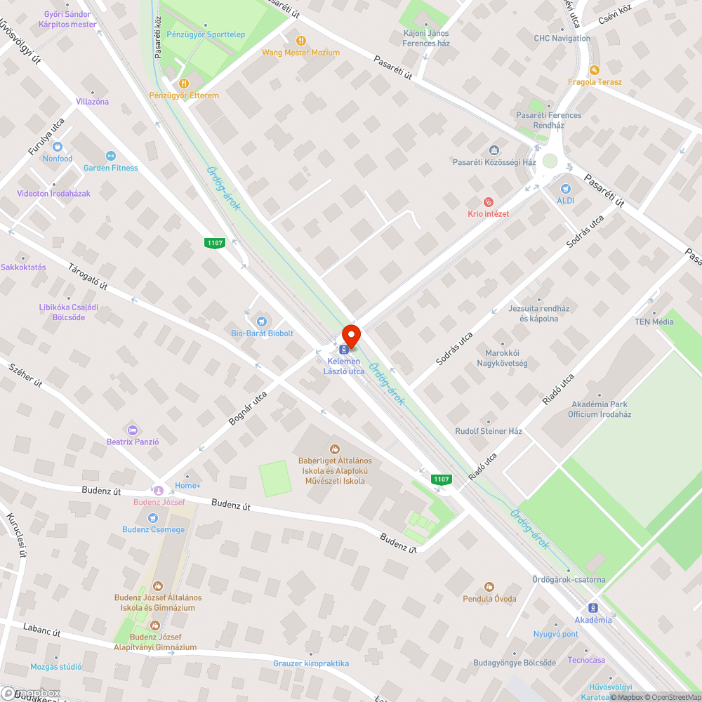 Szemetes környezet bejelentés helye