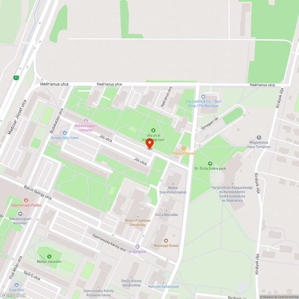 Nincs víznyelő bejelentés helye