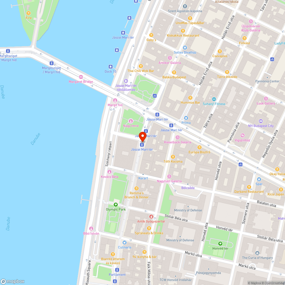 Járda a megállóban bejelentés helye