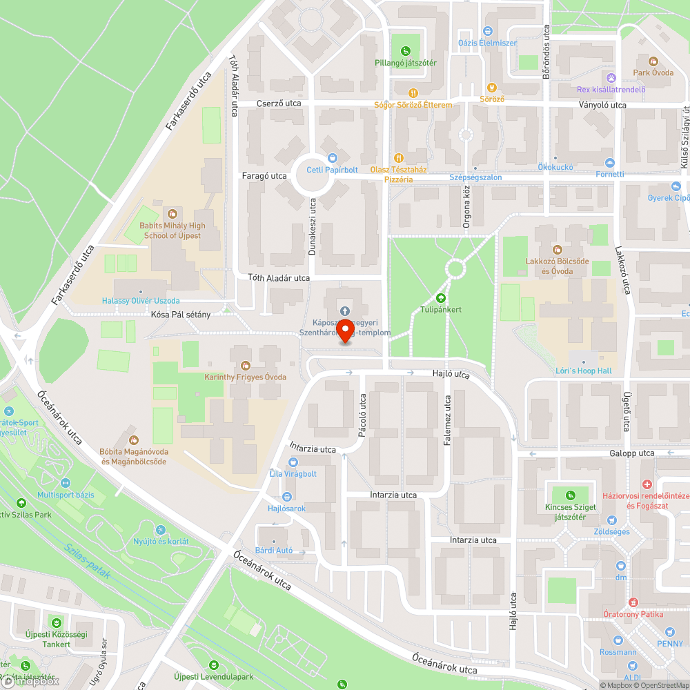 Elhagyott Ford bejelentés helye