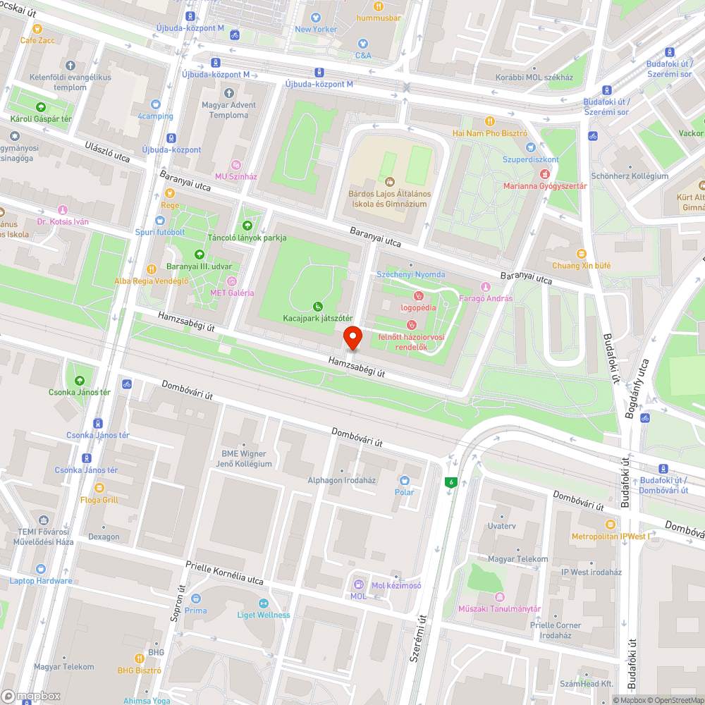 Kiégett lámpa bejelentés helye