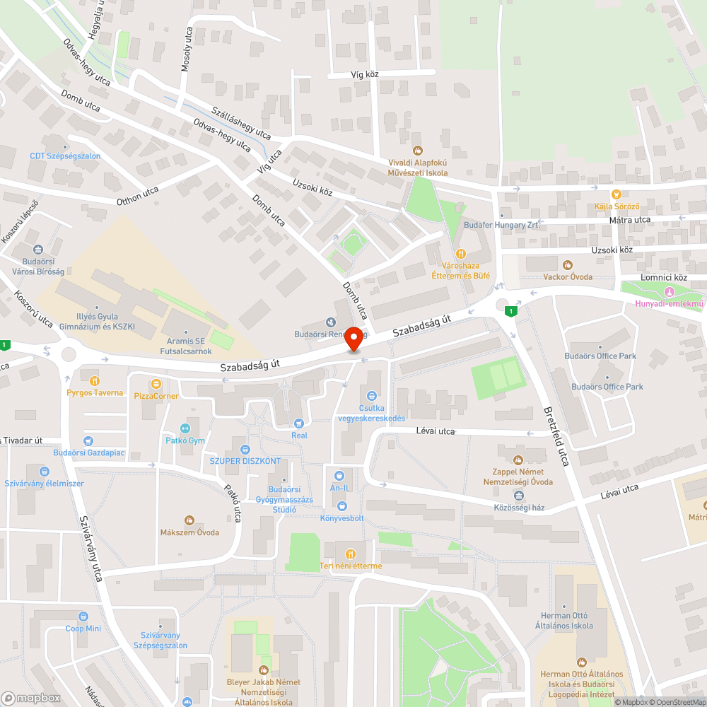 Elhagyott Vw bejelentés helye