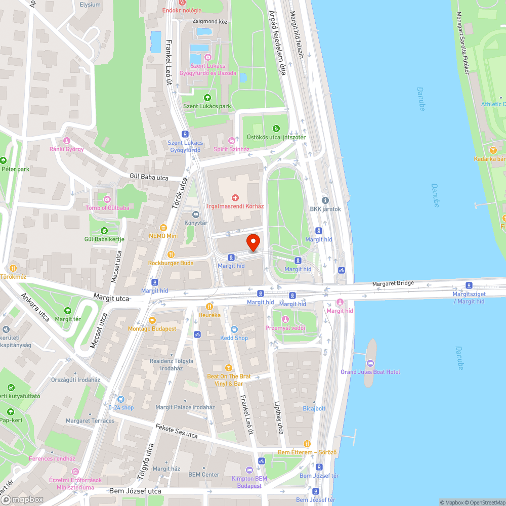 Megdőlt tábla bejelentés helye