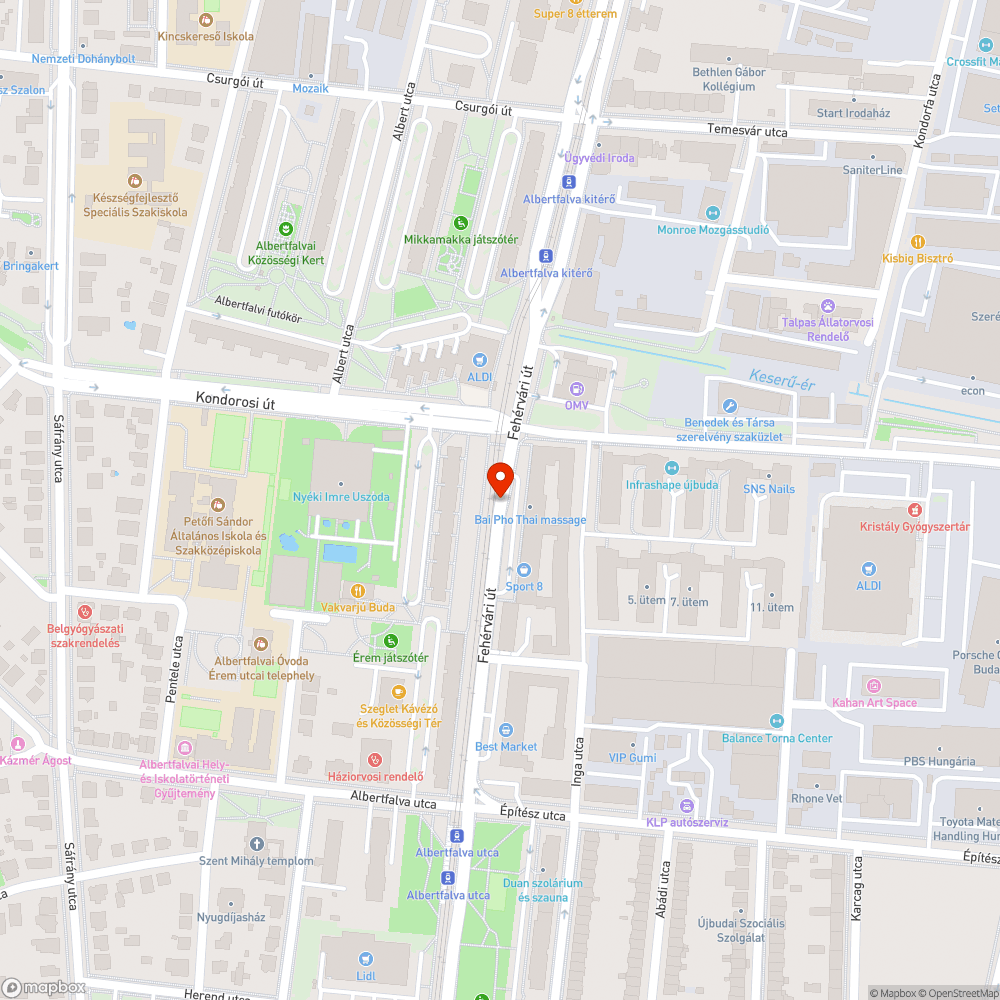 Kátyú és hupli bejelentés helye