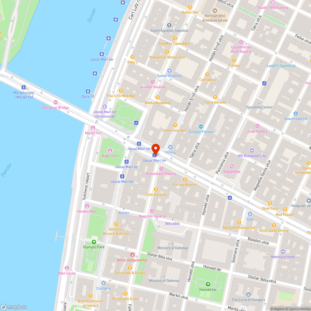 Kráter bejelentés helye