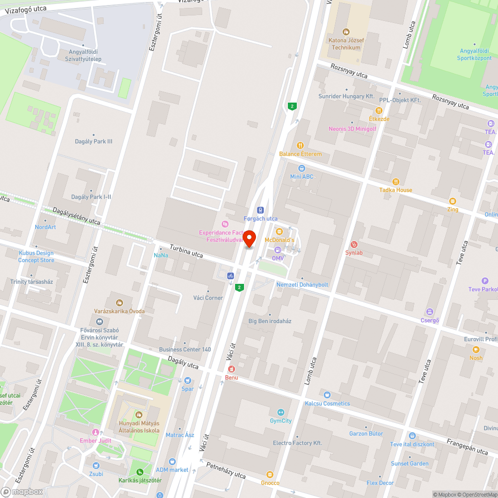 Matrica/Vignette tábla magában bejelentés helye