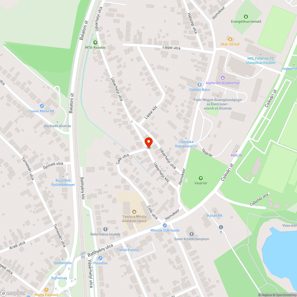 Gödrök bejelentés helye