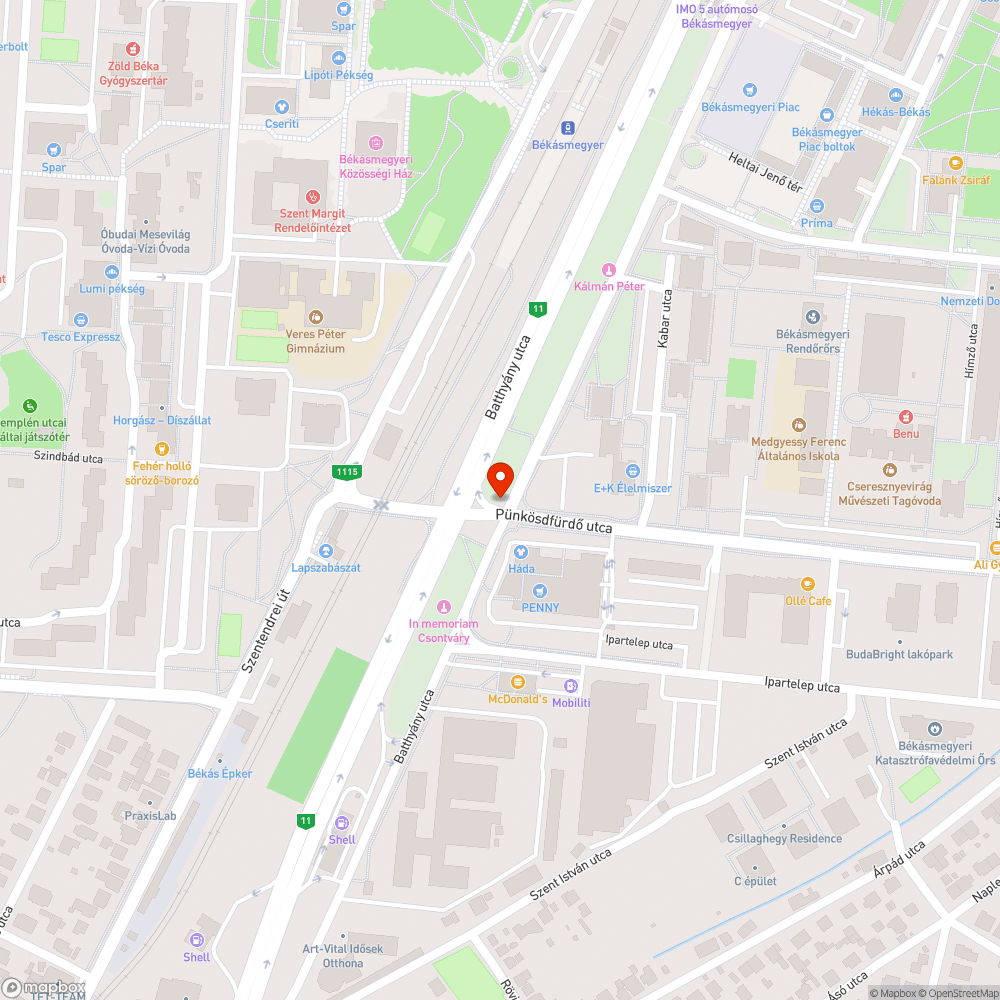 Ágak bejelentés helye