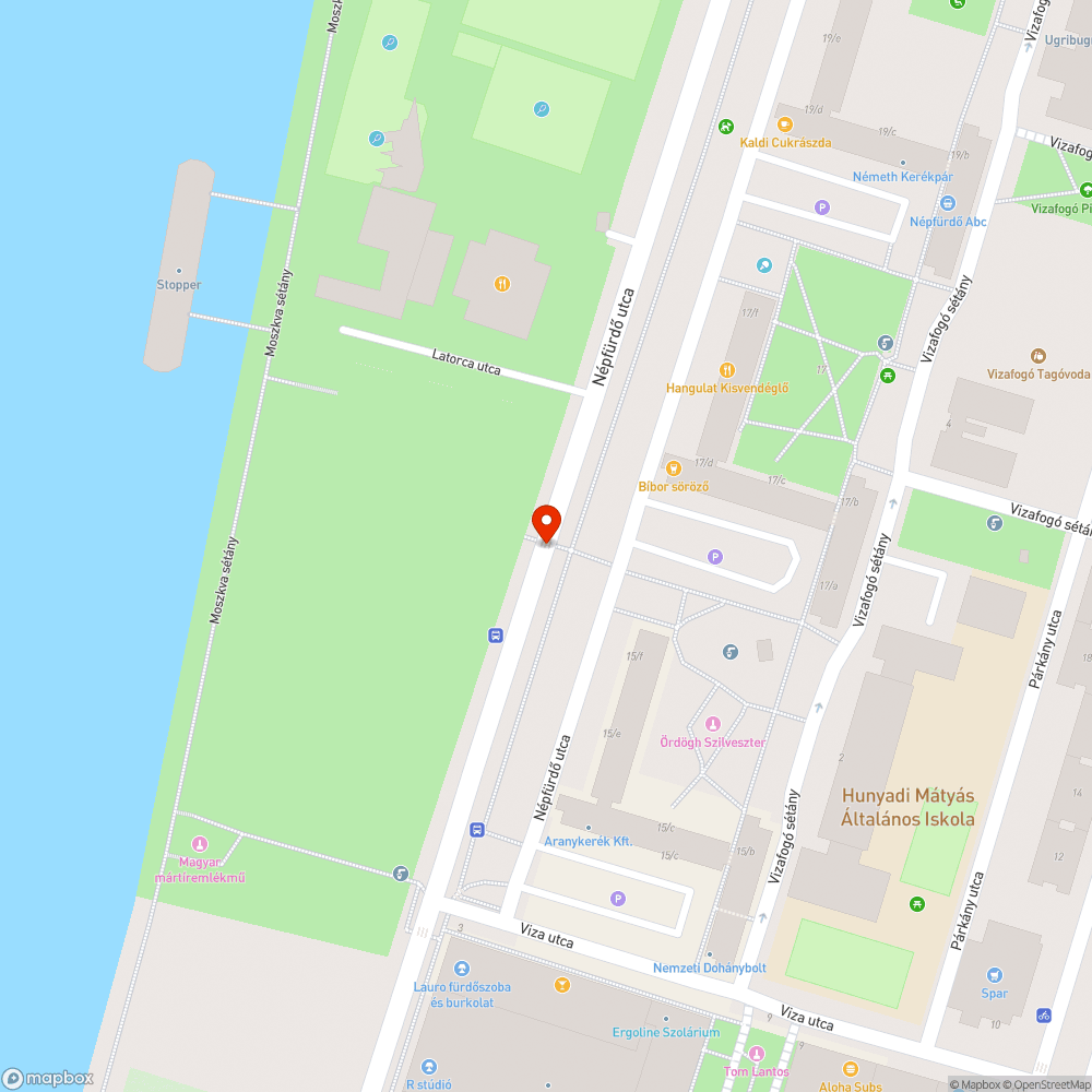 Nyomógombos gyalogátkelő lehívó gomb bejelentés helye