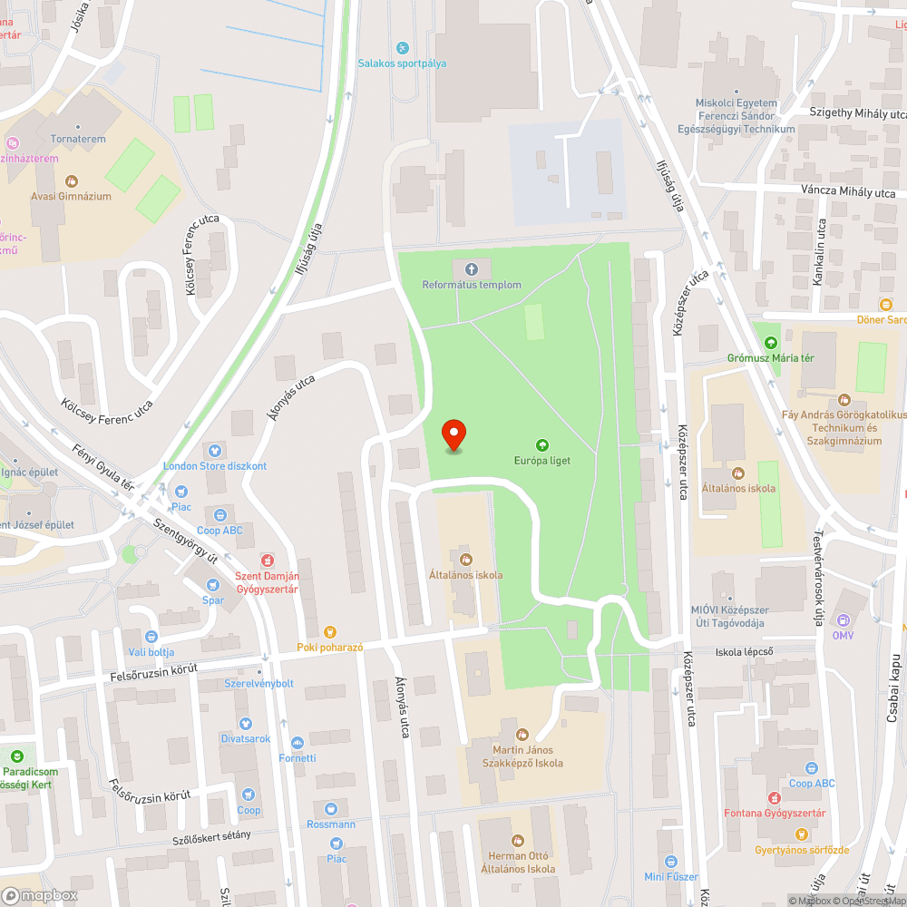 Beszakadt föld bejelentés helye