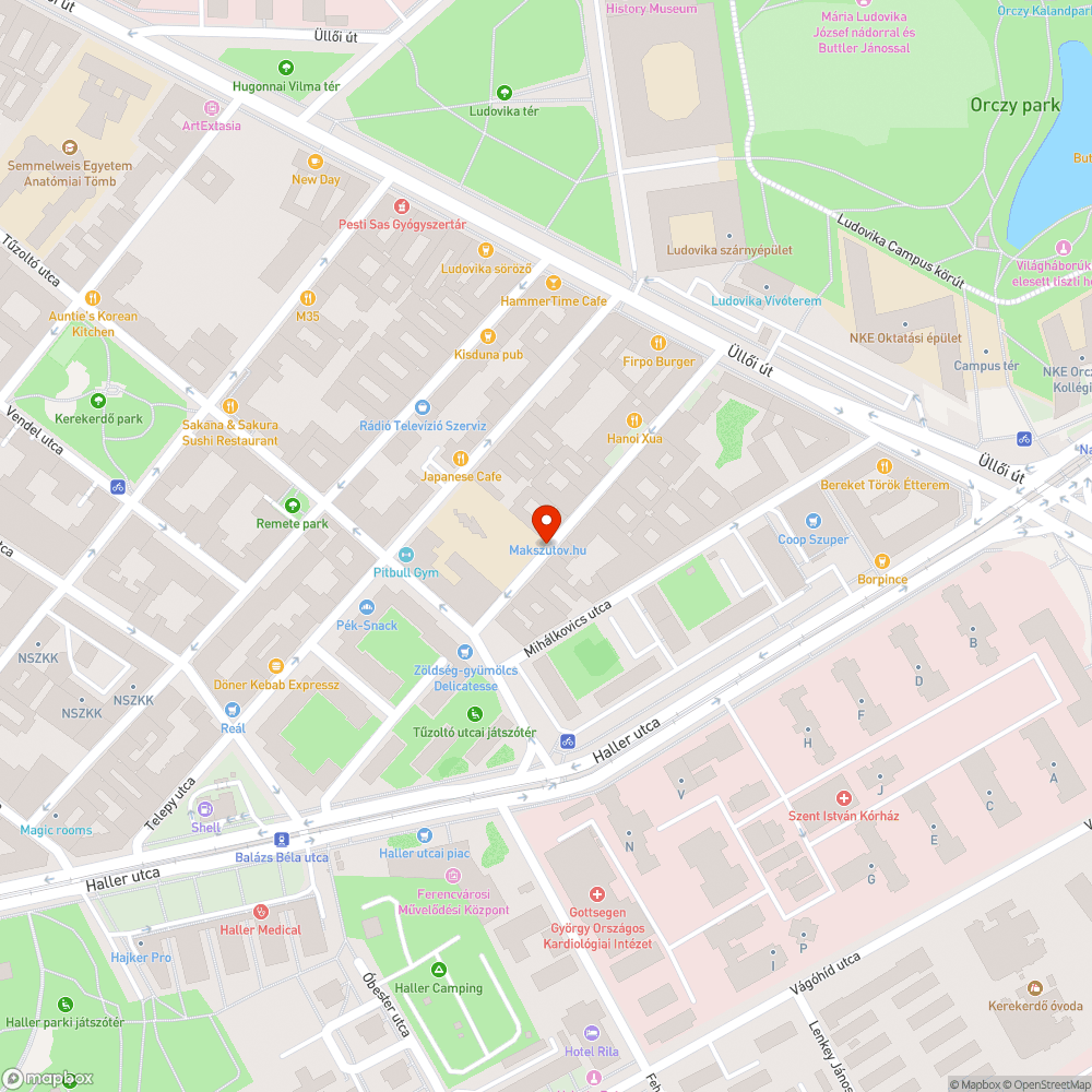 Járdát elfoglaló kidobott fenyőfák! bejelentés helye