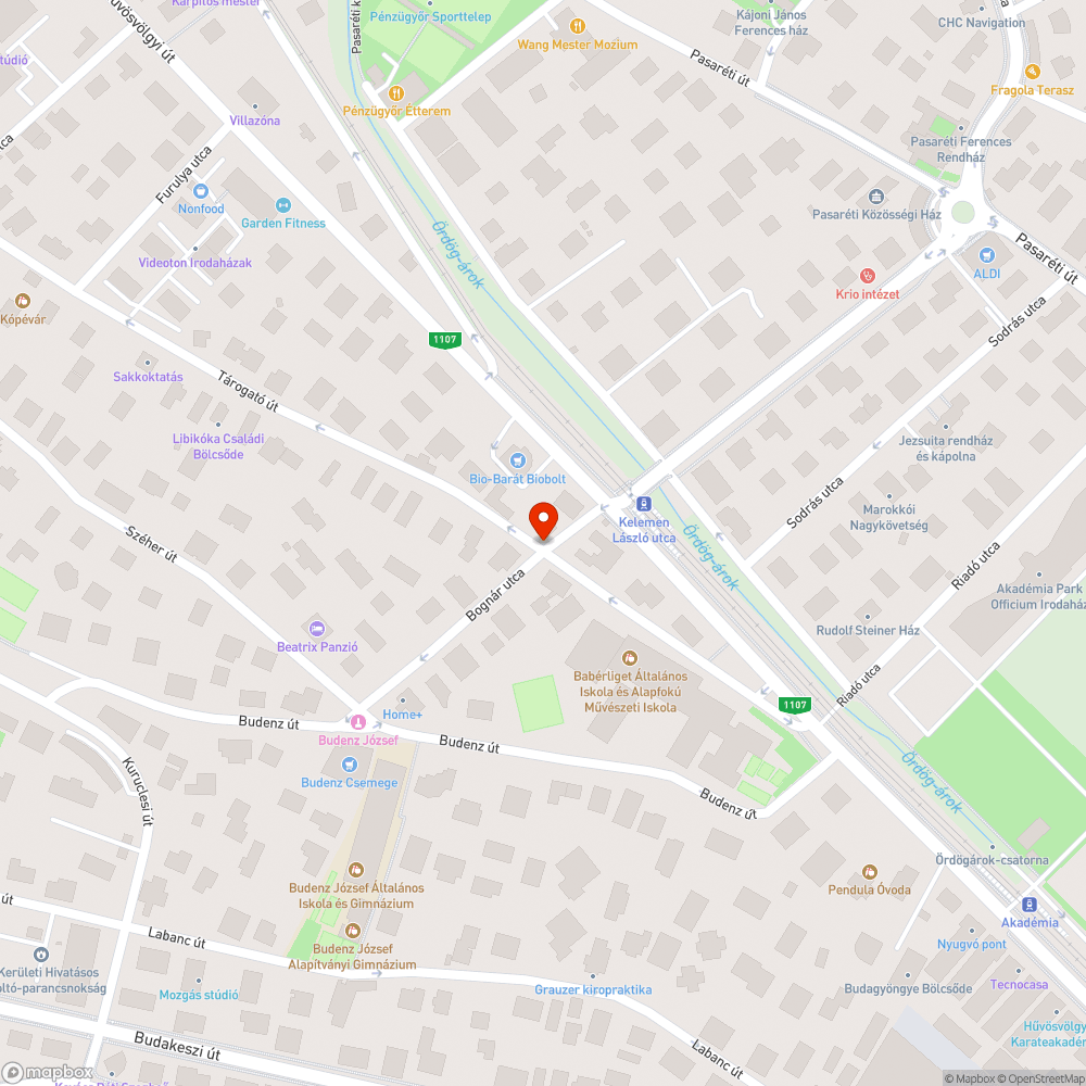 Autóalkatrészek a Bognár-Tárogató sarkán bejelentés helye