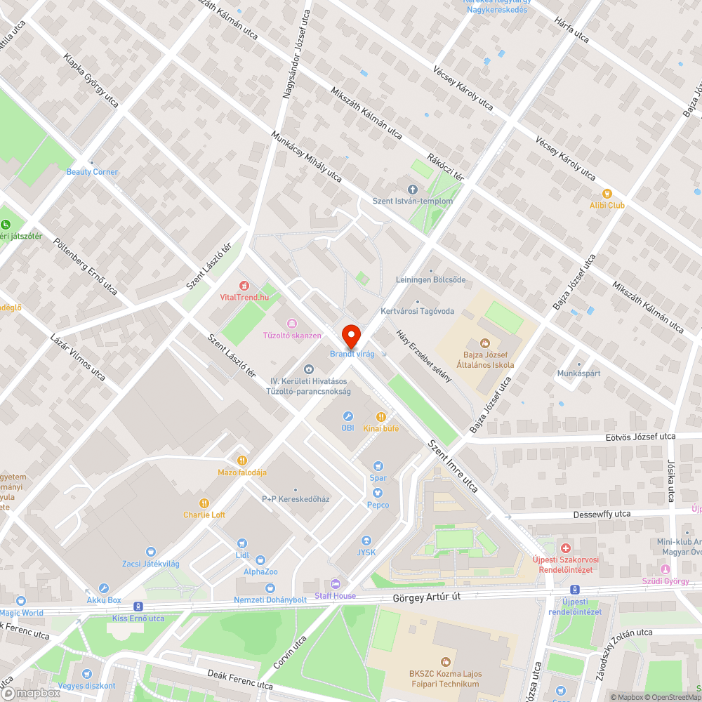 Aknamező bejelentés helye