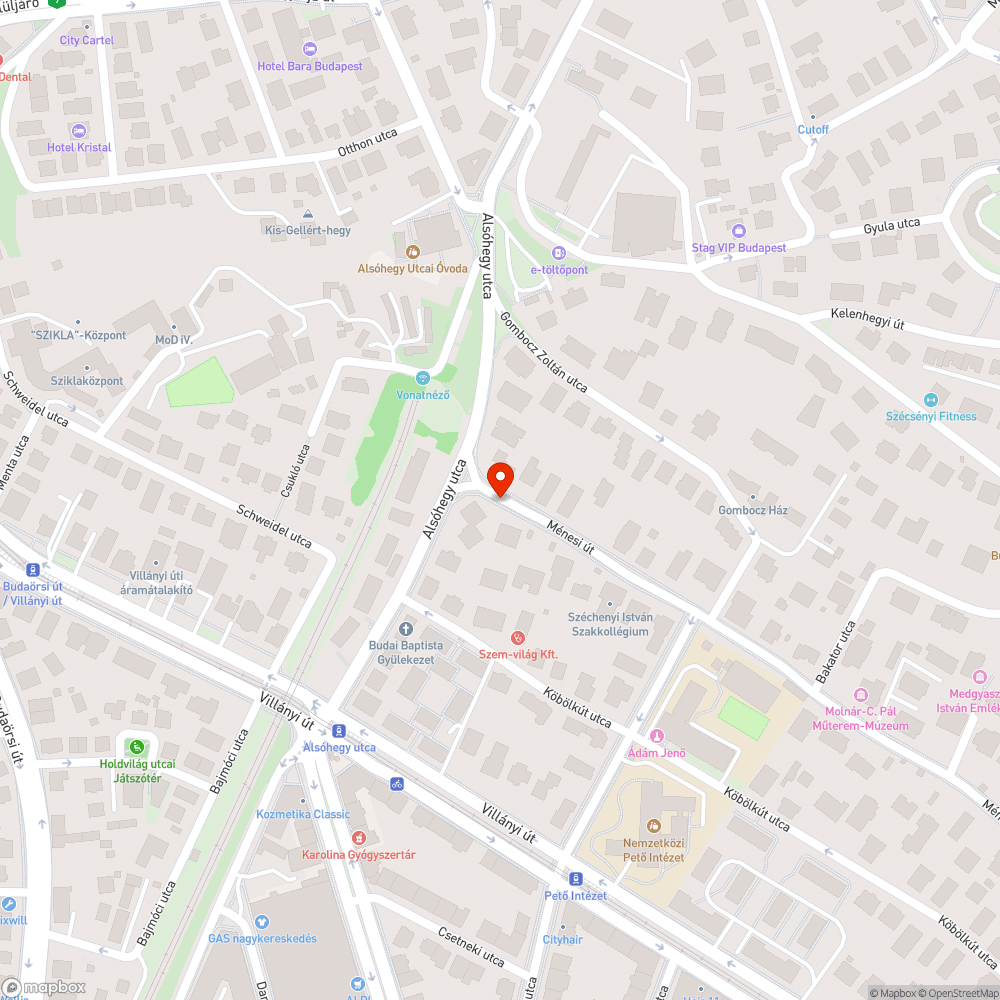 Megfordított tábla bejelentés helye