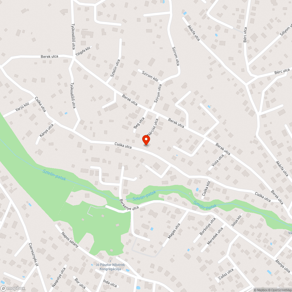 Elkorhadt fa bejelentés helye