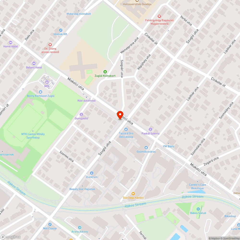 Szabálytalan parkolás bejelentés helye