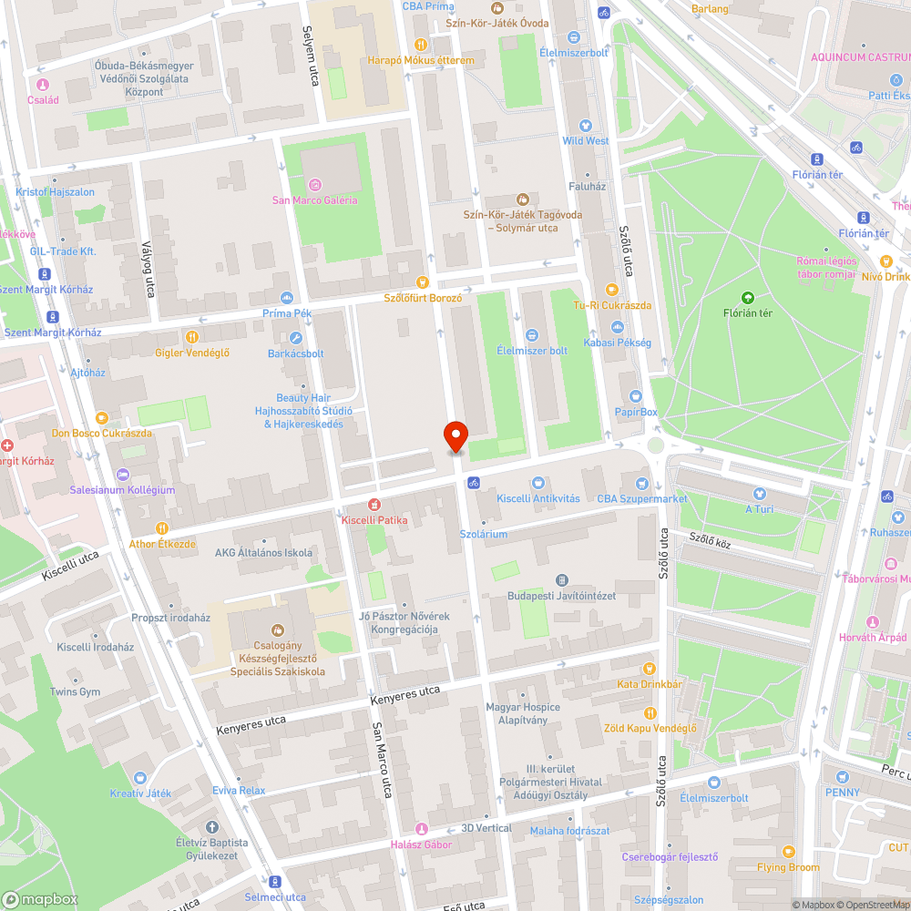 Kátyú bejelentés bejelentés helye