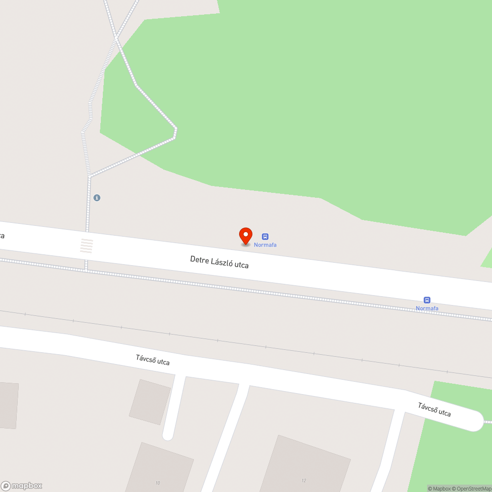 Elhibázott jelölések a buszmegálló és zebra környékén bejelentés helye