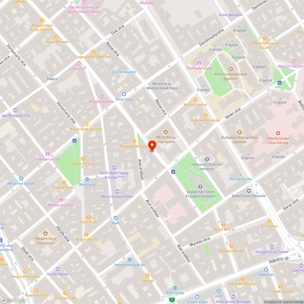 Hiányzó szemetesek bejelentés helye