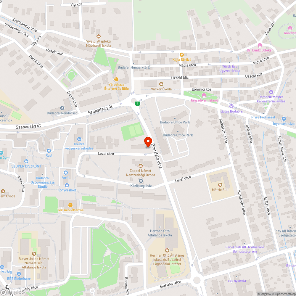 Sérült poller bejelentés helye