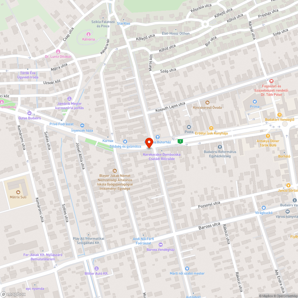 Törött fedlap bejelentés helye