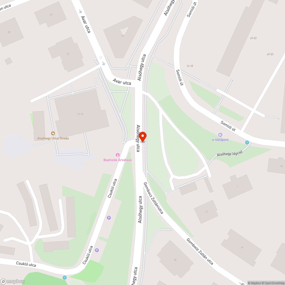 Üresen otthagyott oszlop bejelentés helye