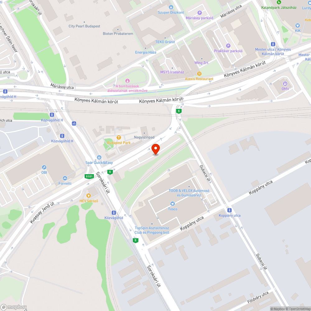 Elhagyott Daewoo bejelentés helye