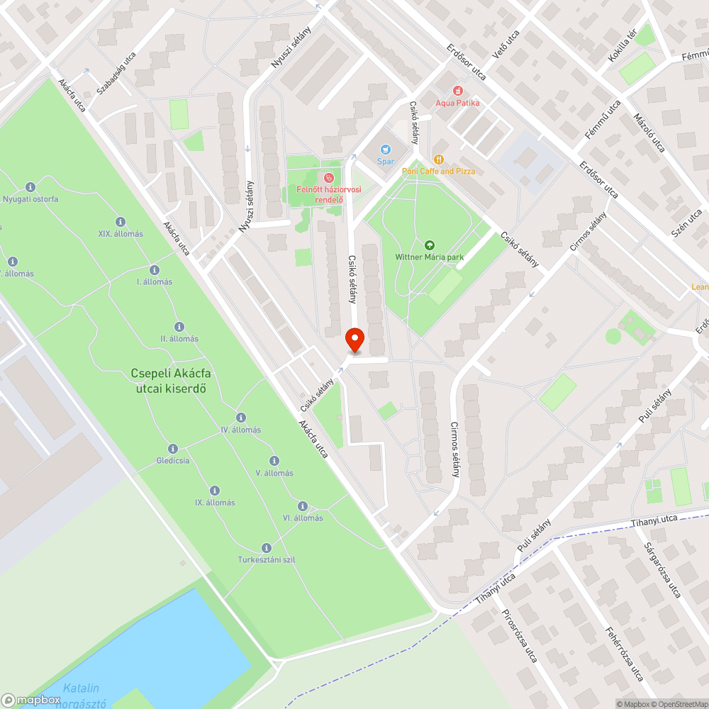 Hiányzó tábla bejelentés helye