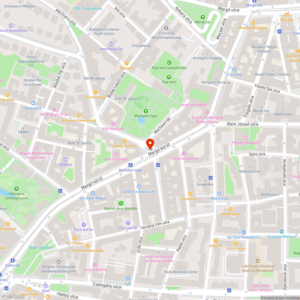 Hibás burkolati felfestés bejelentés helye