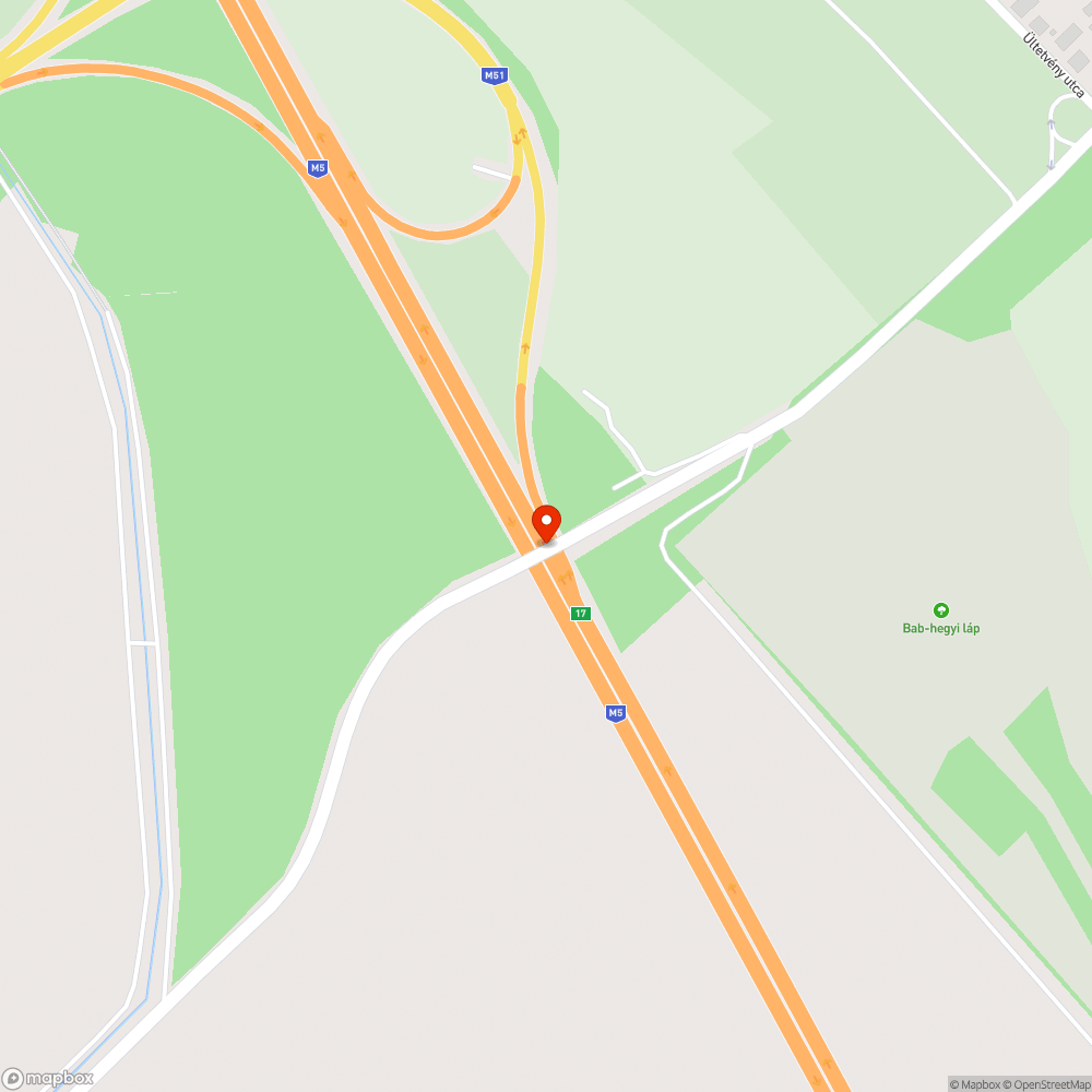 Útpályára folyik rá a hordalék bejelentés helye