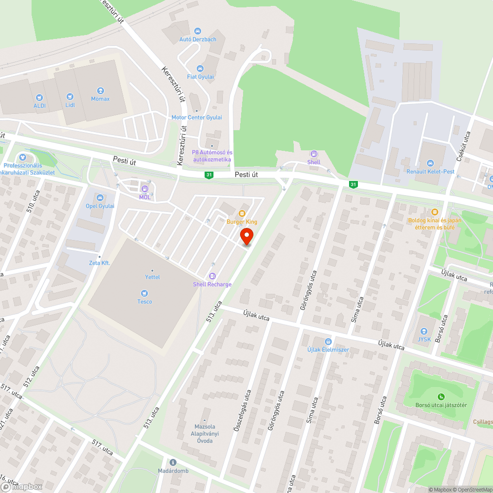 STOP tábla utasításának rendszeres figyelmen kívül hagyása bejelentés helye