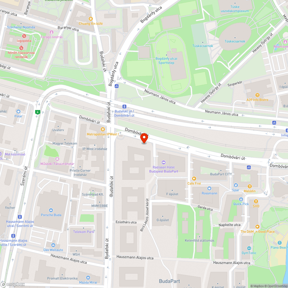 Kifordult szemetes bejelentés helye