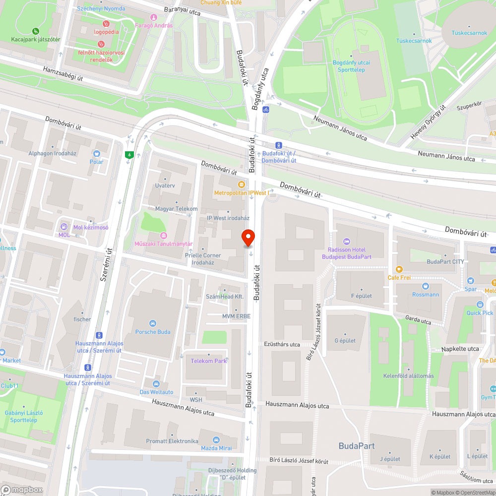 Elhagyott Daewoo bejelentés helye