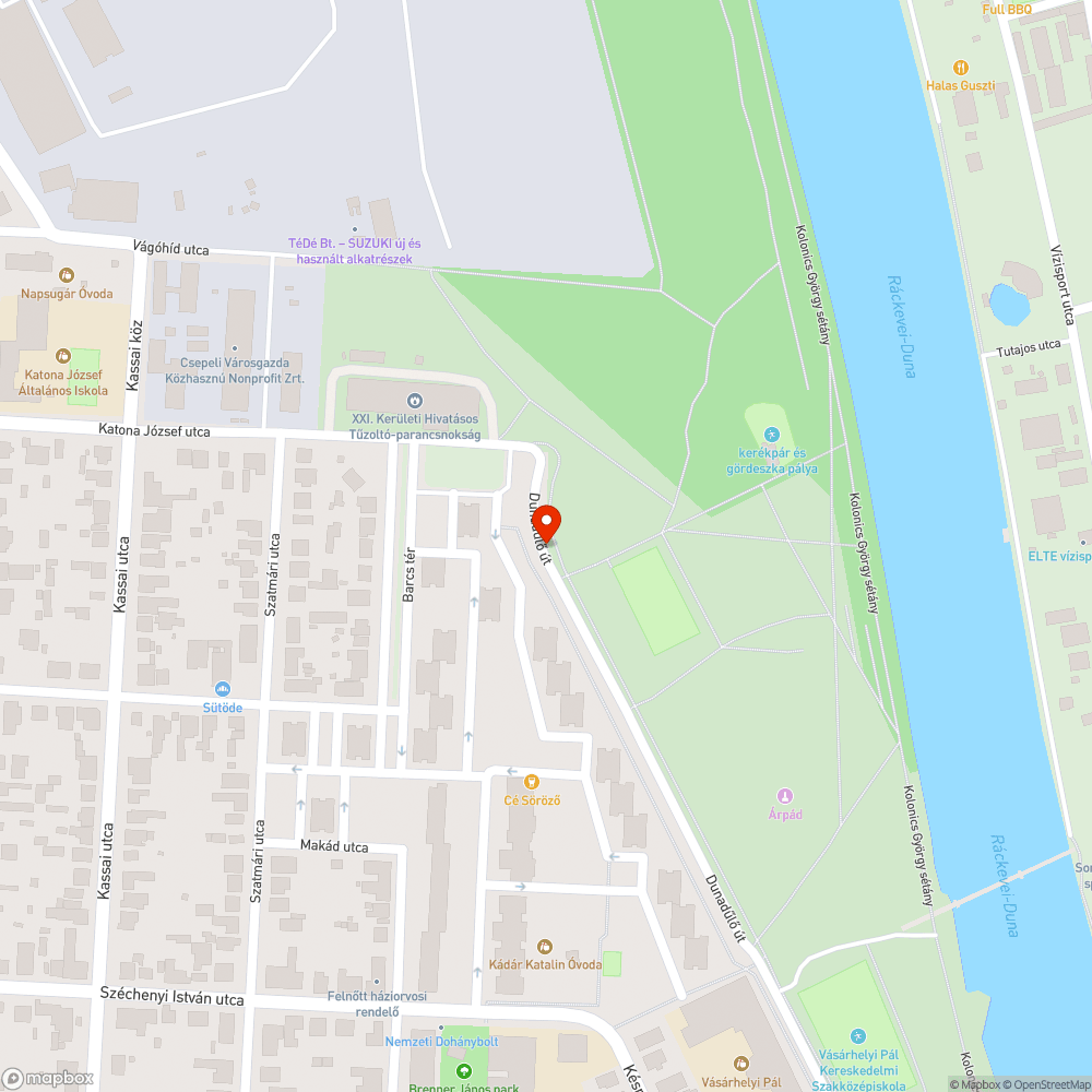 Elhagyott Opel bejelentés helye