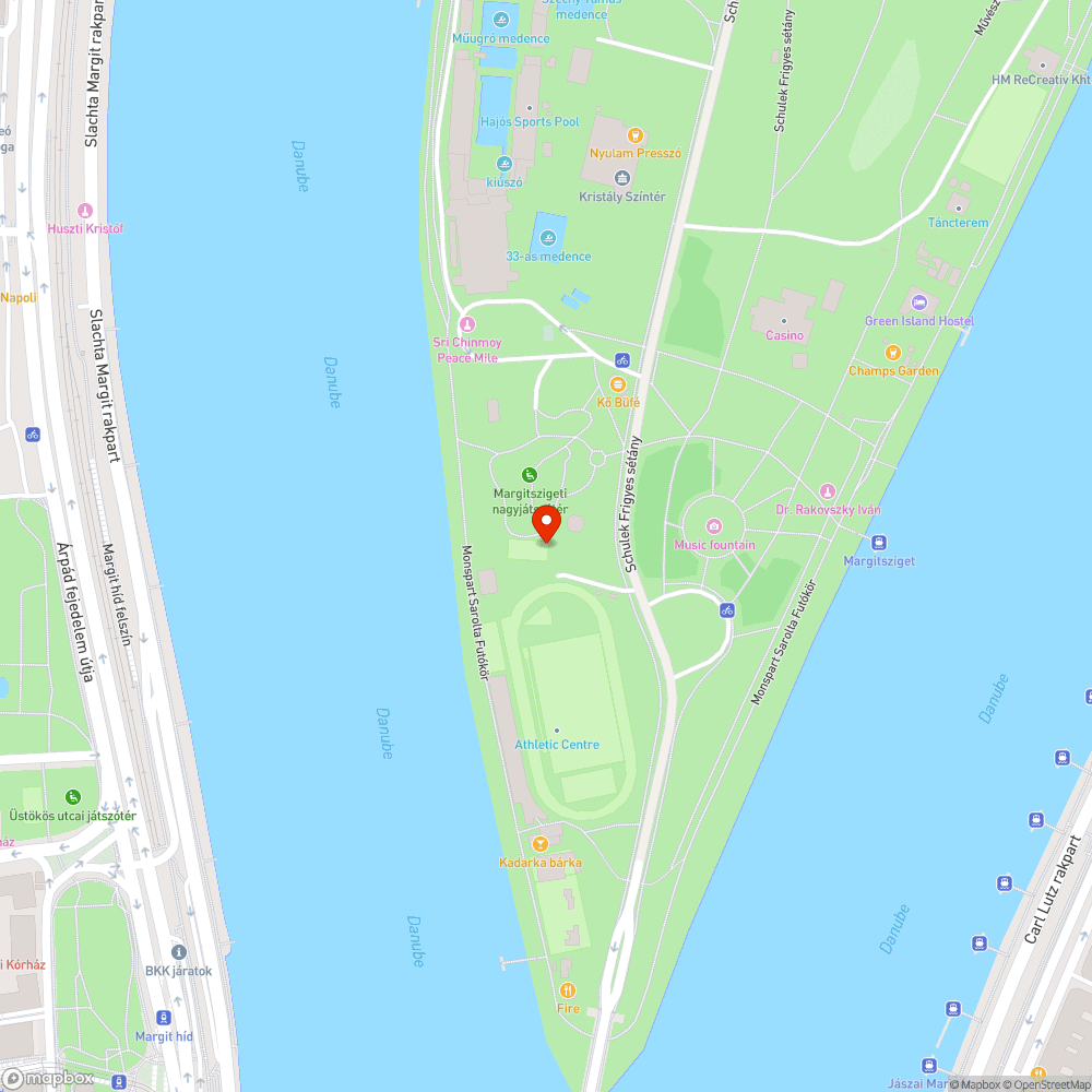 Margitszigeti focipálya rácshiányosság bejelentés helye