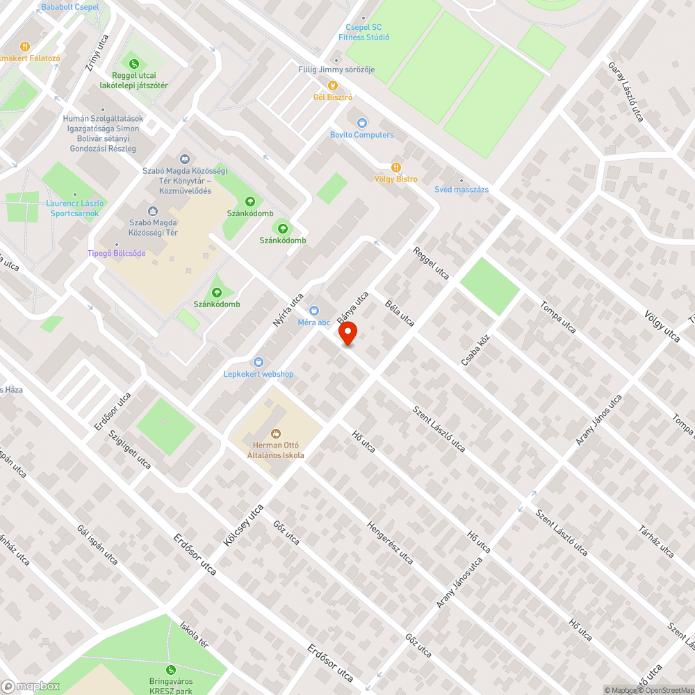 Rossz helyre kirakott lakóövezet tábla bejelentés helye