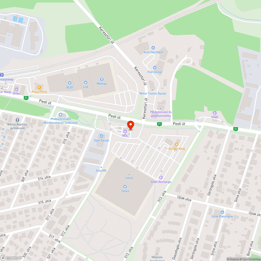 STOP tábla utasításának figyelmen kívül hagyása bejelentés helye