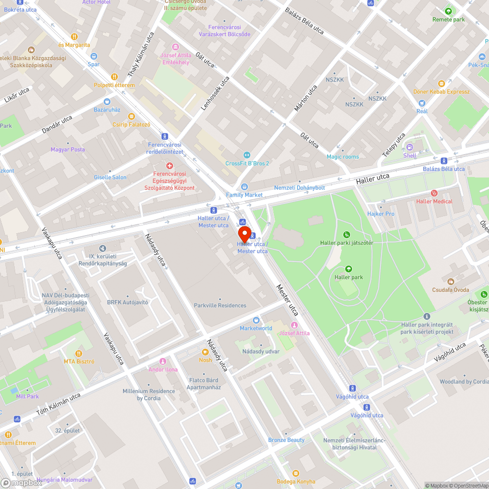 Folyamatos szabálytalan parkolás bejelentés helye