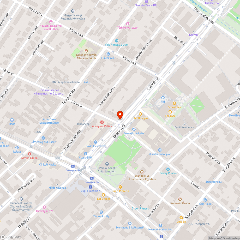 Balesetveszélyes kereszteződés bejelentés helye