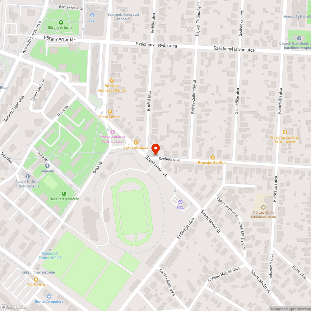 Kilyukadt fedlap bejelentés helye