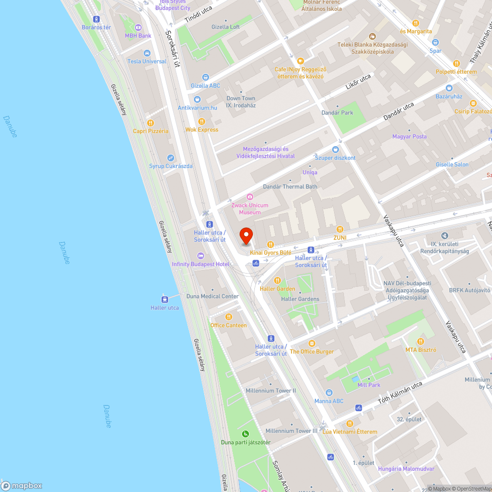 Hűtőszekrény az utcán bejelentés helye