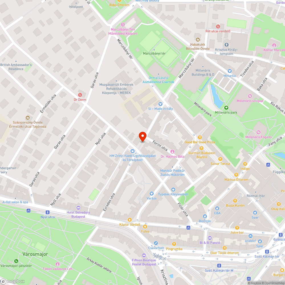 Rossz állapotú lépcső bejelentés helye