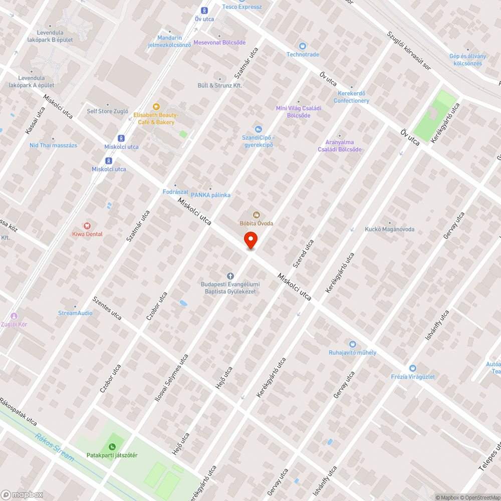 Kopott zebra egy óvoda mellett bejelentés helye