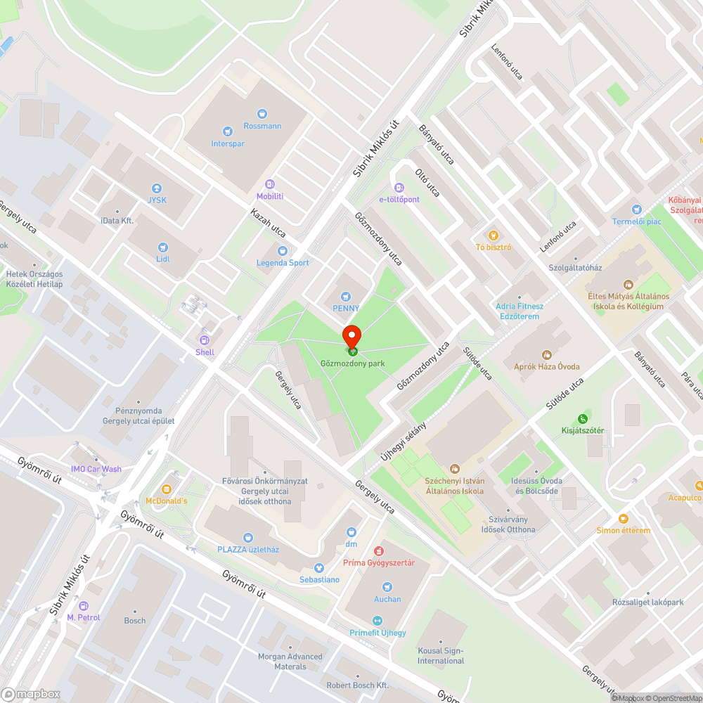 Falevelek bejelentés helye