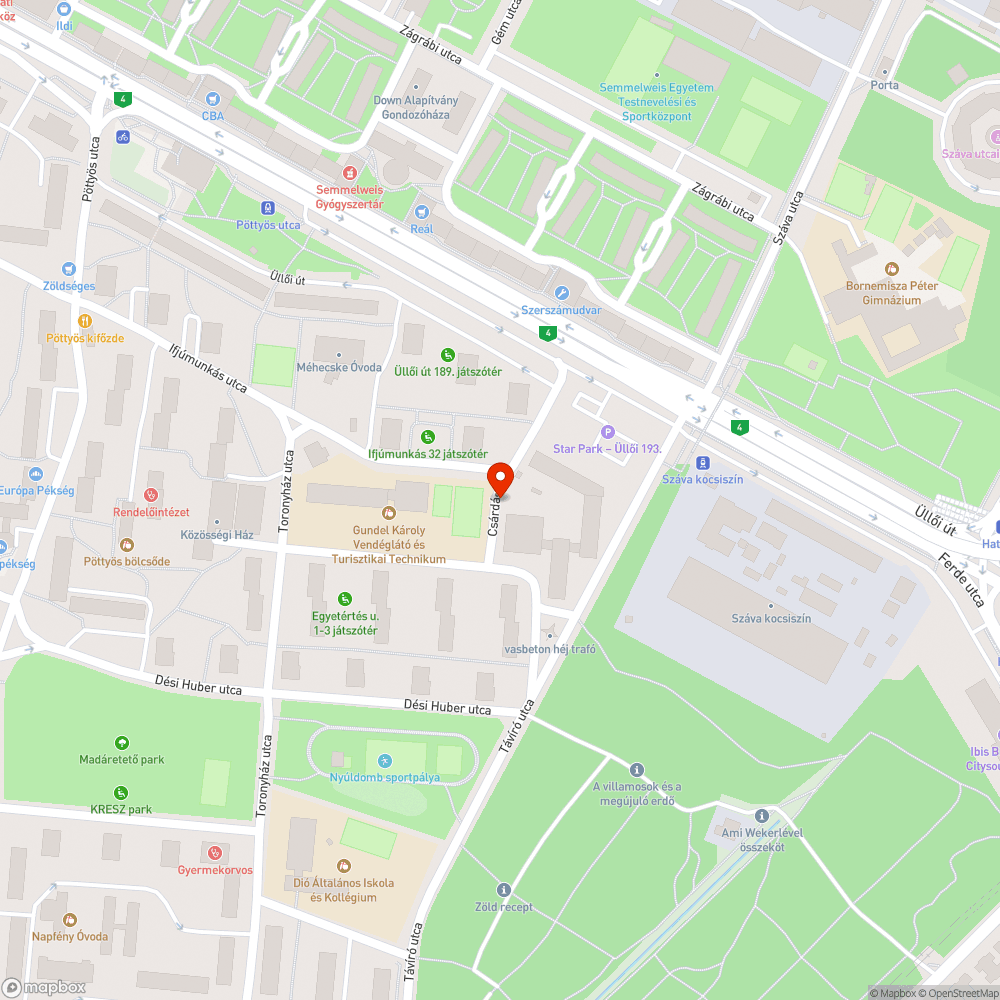 Peugeot 206, rendszám nélkül bejelentés helye