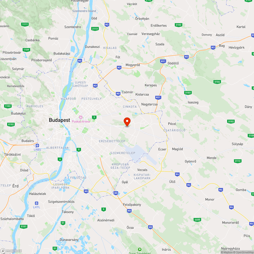 Balesetveszélyes gödör a busz megállóhelyén bejelentés helye