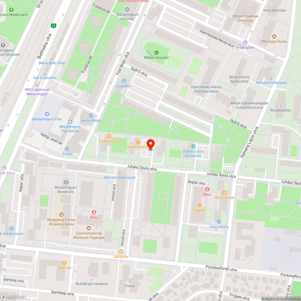 Működésképtelen jármű parkolóban hagyva bejelentés helye